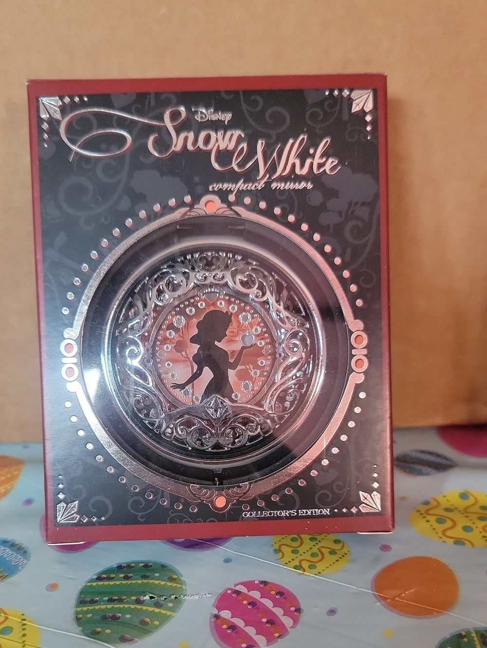 Disney Snow White Compact Mirror - Black, Red and Silver